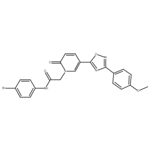 2-[(1-{[4-(5-Ethyl-1,2,4-oxadiazol-3-yl)-2-thienyl]sulfonyl}piperidin-3-yl)carbonyl]-1,2,3,4-tetrahydroisoquinoline Structure