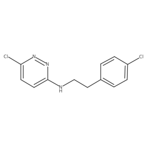 6-chloro-N-(4-chlorophenethyl)pyridazin-3-amine Structure