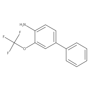 4-Amino-3-(trifluoromethoxy)biphenyl Structure