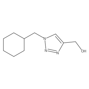 (1-(cyclohexylmethyl)-1H-1,2,3-triazol-4-yl)methanol Structure