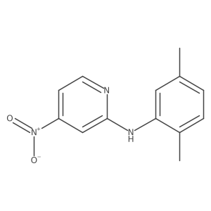 2-Pyridinamine, N-(2,5-dimethylphenyl)-4-nitro-结构式