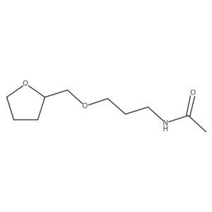 n-(3-((Tetrahydrofuran-2-yl)methoxy)propyl)acetamide结构式