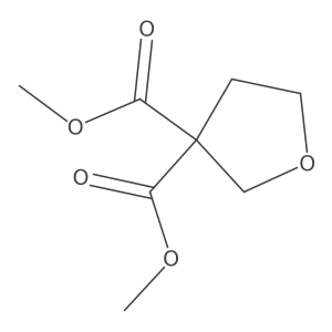 3,3-Dimethyl dihydro-3,3(2H)-furandicarboxylate Structure