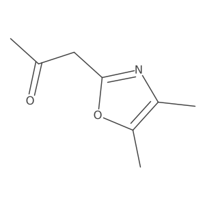 1-(4,5-Dimethyl-2-oxazolyl)-2-propanone Structure