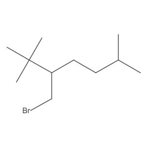 3-(Bromomethyl)-2,2,6-trimethylheptane Structure