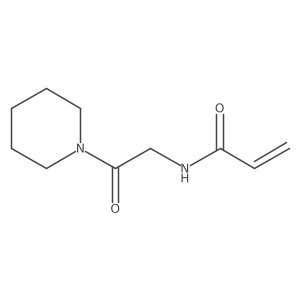N-(2-Oxo-2-piperidin-1-ylethyl)prop-2-enamide Structure