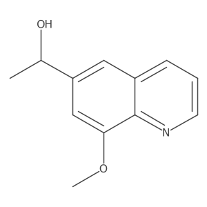 1-(8-Methoxyquinolin-6-yl)ethanol结构式