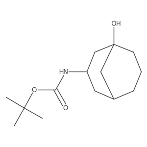 tert-butyl N-{1-hydroxybicyclo[3.3.1]nonan-3-yl}carbamate结构式