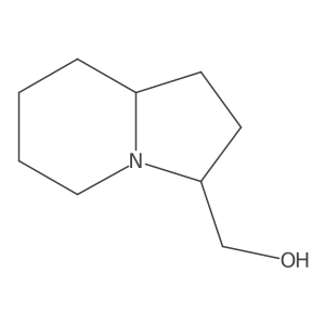 (Octahydroindolizin-3-yl)methanol结构式