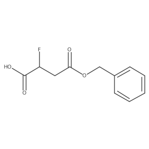 4-(Benzyloxy)-2-fluoro-4-oxobutanoic acid Structure