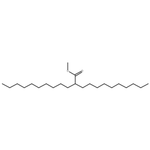 Methyl 2-decyldodecanoate Structure