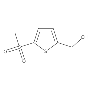 (5-Methanesulfonyl-thiophen-2-yl)-methanol Structure