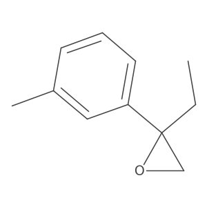 2-Ethyl-2-(3-methylphenyl)oxirane结构式