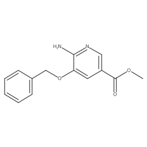 Methyl 6-amino-5-(benzyloxy)nicotinate Structure