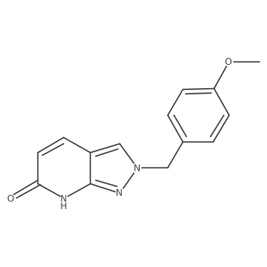 2-(4-Methoxybenzyl)-2H-pyrazolo[3,4-B]pyridin-6-OL结构式