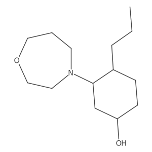 3-(1,4-Oxazepan-4-yl)-4-propylcyclohexan-1-ol结构式