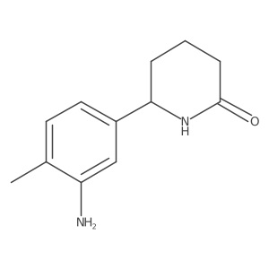 6-(3-Amino-4-methylphenyl)piperidin-2-one结构式