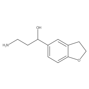 (1S)-3-amino-1-(2,3-dihydro-1-benzofuran-5-yl)propan-1-ol Structure