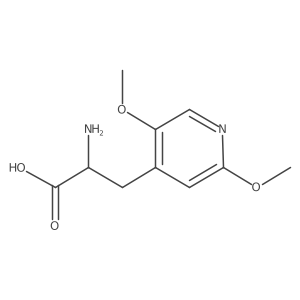 2-Amino-3-(2,5-dimethoxypyridin-4-yl)propanoic acid结构式