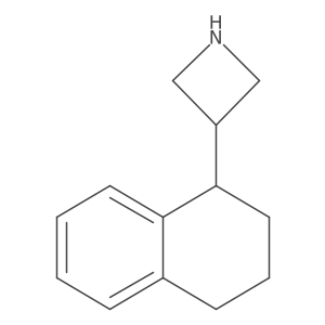 3-(1,2,3,4-Tetrahydronaphthalen-1-yl)azetidine Structure