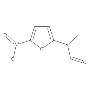 2-(5-Nitrofuran-2-yl)propanal结构式