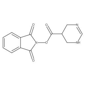 1,3-dioxo-2,3-dihydro-1H-isoindol-2-yl 1,4,5,6-tetrahydropyrimidine-5-carboxylate Structure