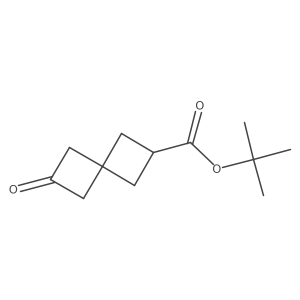 Tert-butyl 2-oxospiro[3.3]heptane-6-carboxylate Structure