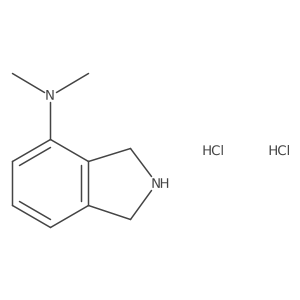 N,N-Dimethyl-2,3-dihydro-1H-isoindol-4-amine;dihydrochloride Structure