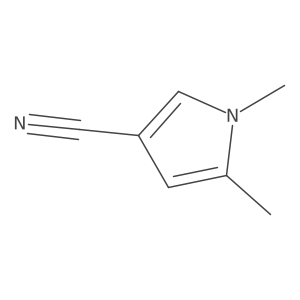 1H-Pyrrole-3-carbonitrile, 1,5-dimethyl-结构式