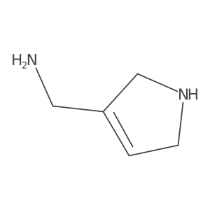 (2,5-dihydro-1H-pyrrol-3-yl)methanamine结构式