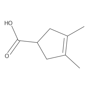 3,4-Dimethyl-3-cyclopentene-1-carboxylic Acid Structure