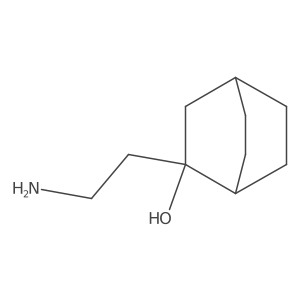 2-(2-Aminoethyl)bicyclo[2.2.2]octan-2-OL结构式