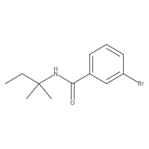 3-Bromo-N-(tert-pentyl)benzamide Structure