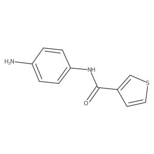 N-(4-Aminophenyl)thiophene-3-carboxamide Structure