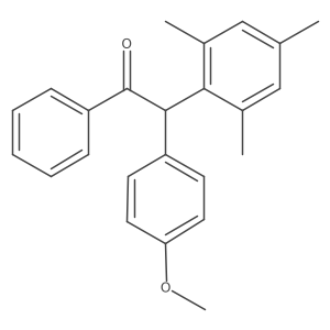 2-(4-Methoxyphenyl)-1-phenyl-2-(2,4,6-trimethylphenyl)ethanone结构式