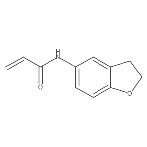 N-(2,3-dihydro-1-benzofuran-5-yl)prop-2-enamide结构式