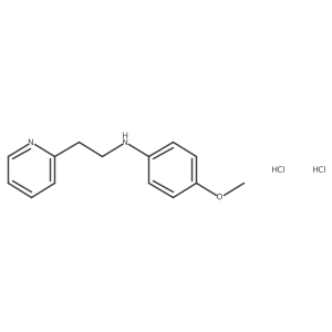 (4-Methoxy-phenyl)-(2-pyridin-2-YL-ethyl)-amine dihydrochloride Structure