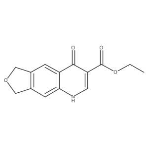 Ethyl 4-oxo-1,4,6,8-tetrahydrofuro[3,4-g]quinoline-3-carboxylate Structure