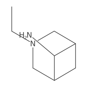 3-Ethyl-3-azabicyclo[3.1.1]heptan-6-amine Structure