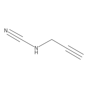Propargyl cyanamide结构式