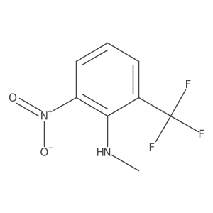N-methyl-2-nitro-6-(trifluoromethyl)aniline Structure
