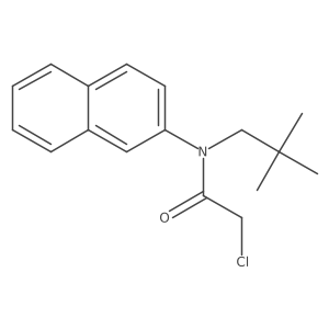 N-Neopentyl-N-(2-naphthyl)-2-chloroacetamide Structure