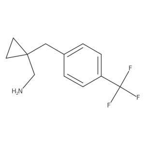 (1-{[4-(Trifluoromethyl)phenyl]methyl}cyclopropyl) Structure
