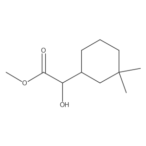 Methyl 2-(3,3-dimethylcyclohexyl)-2-hydroxyacetate Structure