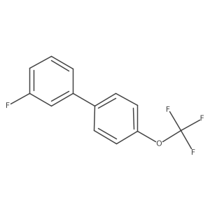 3-Fluoro-4'-(trifluoromethoxy)biphenyl Structure