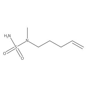 [Methyl(pent-4-en-1-yl)sulfamoyl]amine Structure