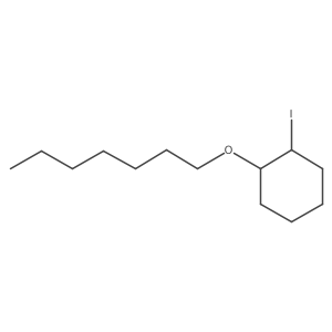 1-(Heptyloxy)-2-iodocyclohexane Structure