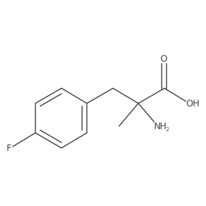 2-Amino-3-(4-fluorophenyl)-2-methylpropanoic acid Structure