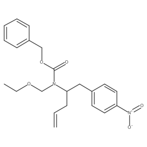 Benzyl [1-(4-nitrobenzyl)but-3-enyl]ethoxymethylcarbamate Structure