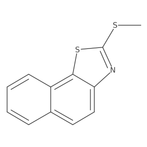 2-(Methylthio)naphtho[2,1-d]thiazole结构式